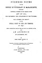 Further Notes On The History Of Witchcraft In Massachusetts Orc Version